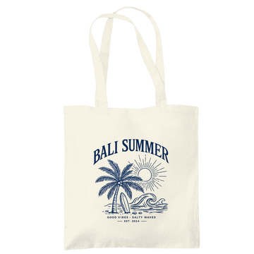 Tote Bag - Bali summer blue