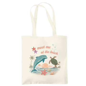 Tote Bag - meet me at the Beach