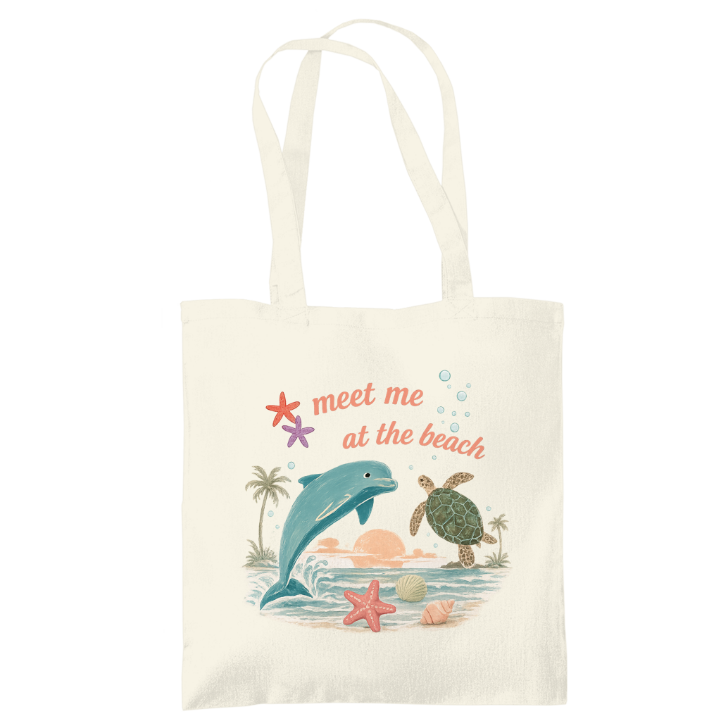 Tote Bag - meet me at the Beach