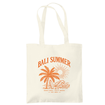 Tote Bag - Bali summer orange