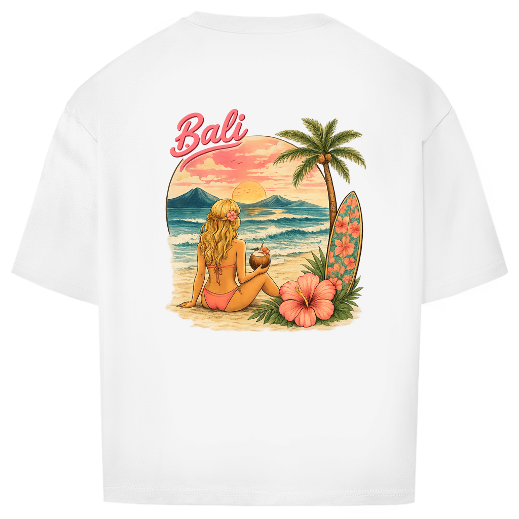 Oversize T-Shirt - Bali girl