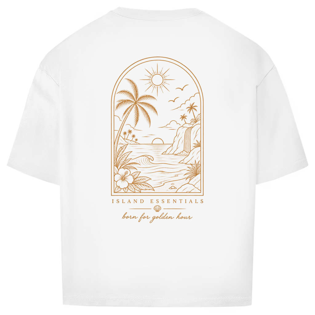 Oversize T-Shirt - golden hour