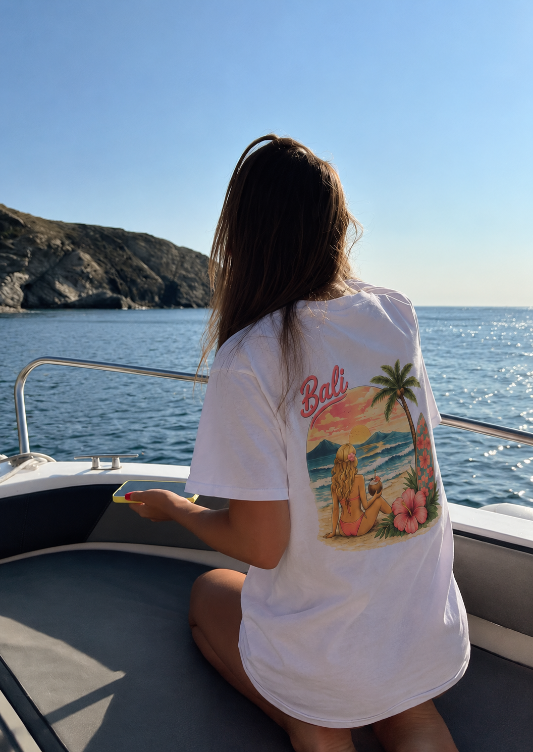 Oversize T-Shirt - Bali girl