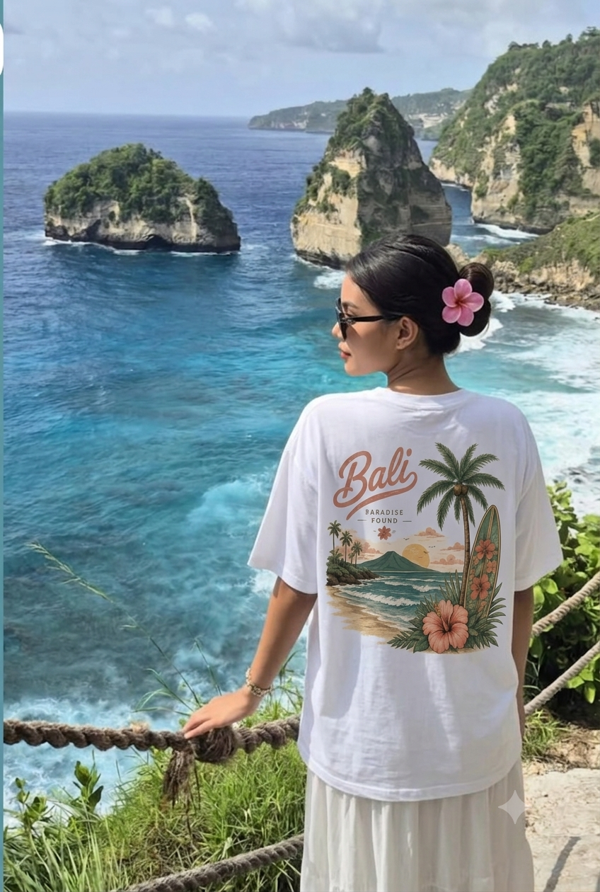 Oversize T-Shirt - Bali Vibes