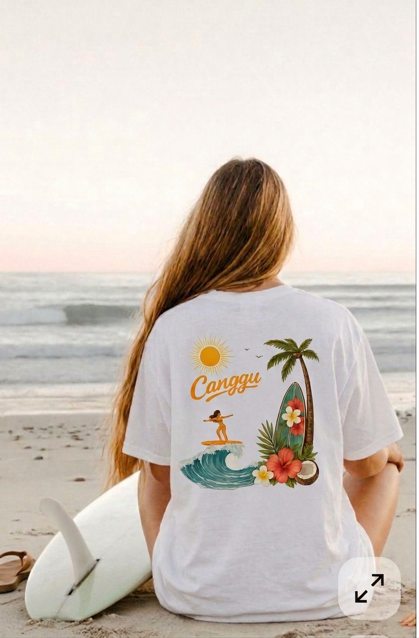 Oversize T-Shirt - Canggu Surf